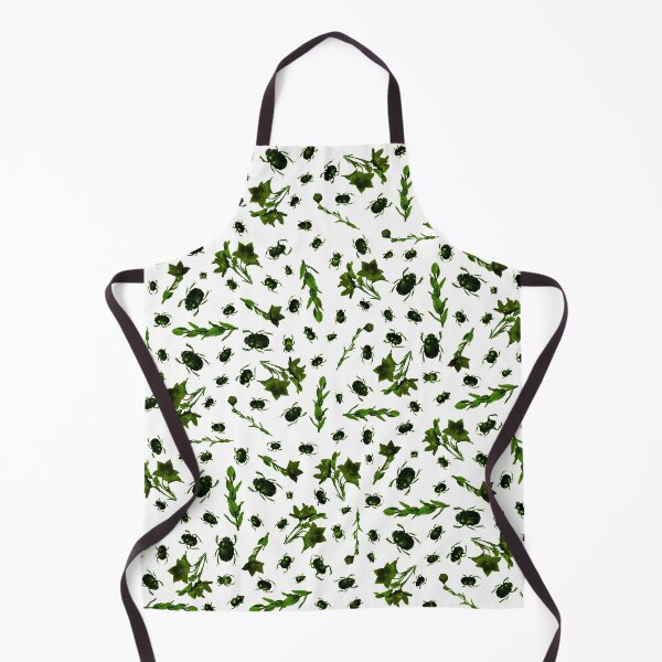 Item preview,  Scarabs and Plants Green Pattern designed and sold by zazuzanta.