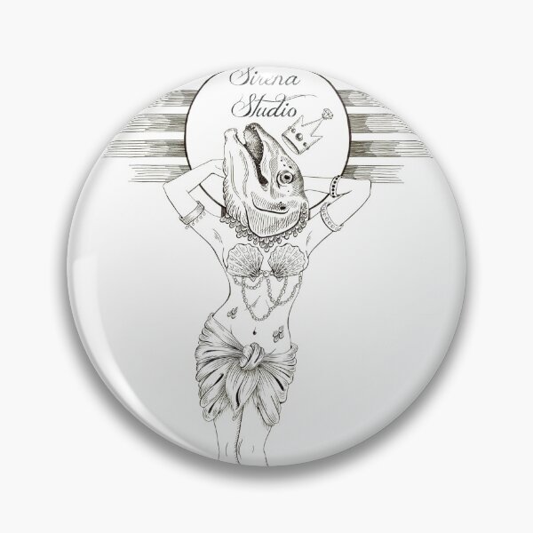 Item preview, Sirena Studio Fish Queen Logo designed and sold by sirena505.