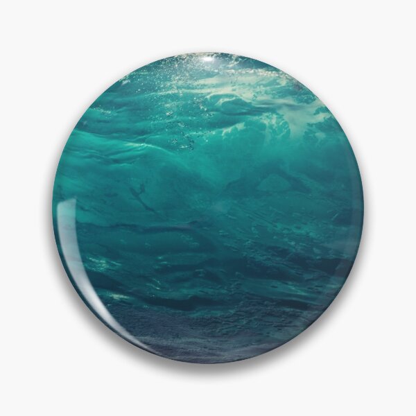 Item preview, Dark blue storm waves, ocean water beach with instagram like filter designed and sold by Sharitka.