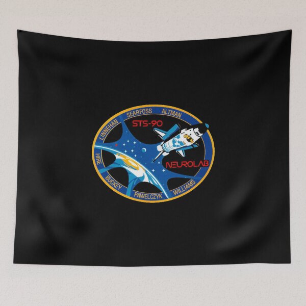 Item preview, STS-90 Patch Insignia NASA Retro Style Vintage Emblem designed and sold by kawrdesigns.