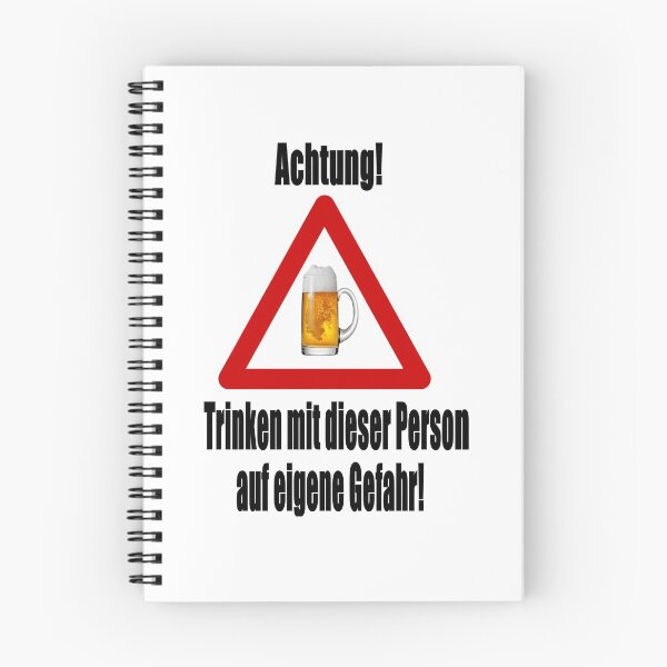 Item preview, Achtung! Trinken auf eigene Gefahr! designed and sold by NT99.