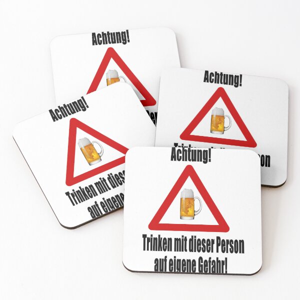 Item preview, Achtung! Trinken auf eigene Gefahr! designed and sold by NT99.