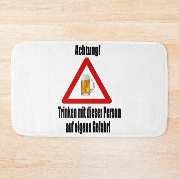 Item preview, Achtung! Trinken auf eigene Gefahr! designed and sold by NT99.