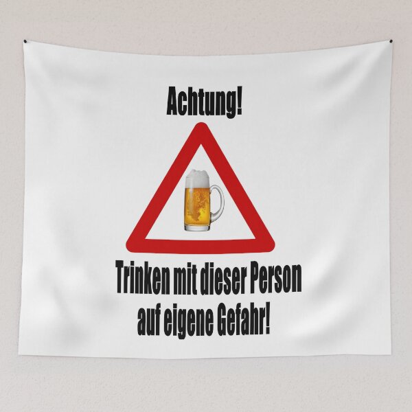Item preview, Achtung! Trinken auf eigene Gefahr! designed and sold by NT99.