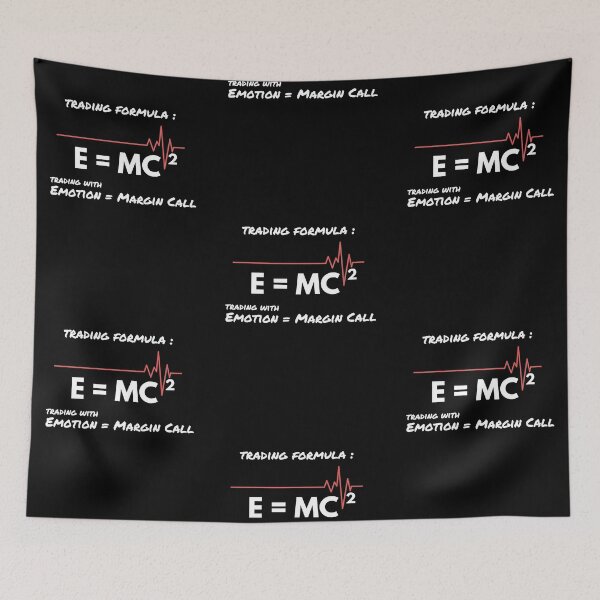 Item preview, E = MC Formula in Trading designed and sold by TraderShirts.