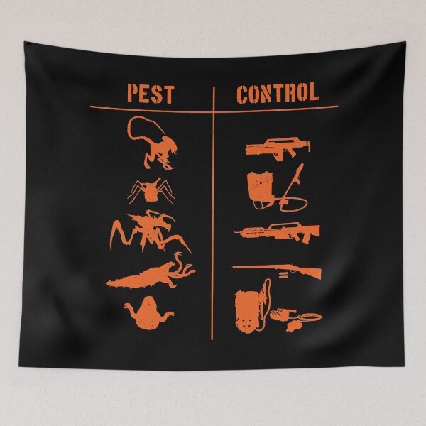 Item preview, Pest Control - orange designed and sold by CCCDesign.
