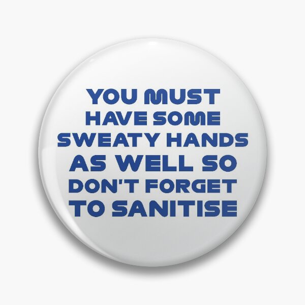 Item preview, Don't Forget To Sanitise (Blue) - Funny Ver. Radio designed and sold by FilipeFerreira.