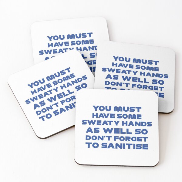 Item preview, Don't Forget To Sanitise (Blue) - Funny Ver. Radio designed and sold by FilipeFerreira.