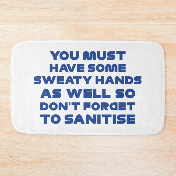 Item preview, Don't Forget To Sanitise (Blue) - Funny Ver. Radio designed and sold by FilipeFerreira.