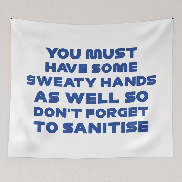 Item preview, Don't Forget To Sanitise (Blue) - Funny Ver. Radio designed and sold by FilipeFerreira.