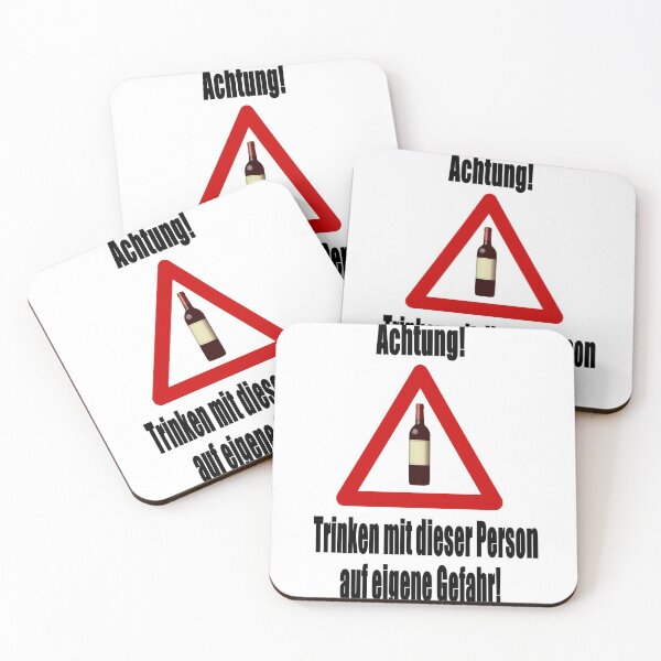 Item preview, Achtung! Trinken auf eigene Gefahr! designed and sold by NT99.