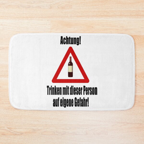 Item preview, Achtung! Trinken auf eigene Gefahr! designed and sold by NT99.