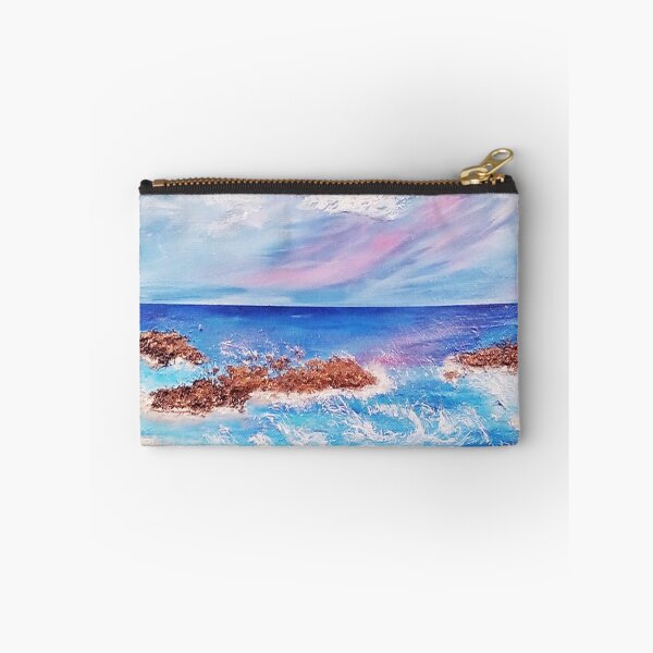 Item preview, Lazy Days of Summer Wavy Beach Artwork  designed and sold by Ilana Khoshsima.