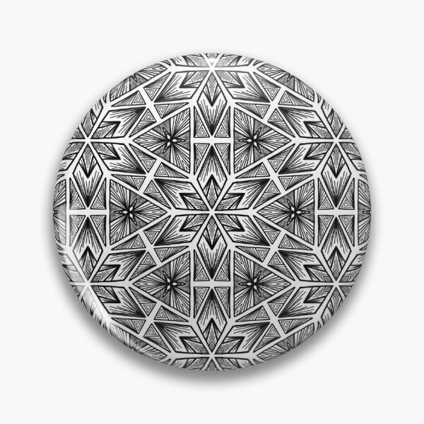 Item preview, Geometric Star Pattern designed and sold by night-inklings.