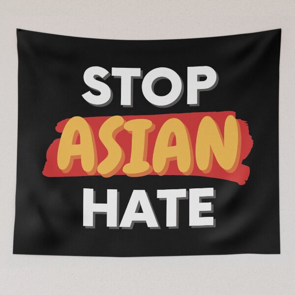 Item preview, Stop Asian Hate - Stop AAPI Hate - Asian Lives Matter - Stop Racism designed and sold by P2CPOD.