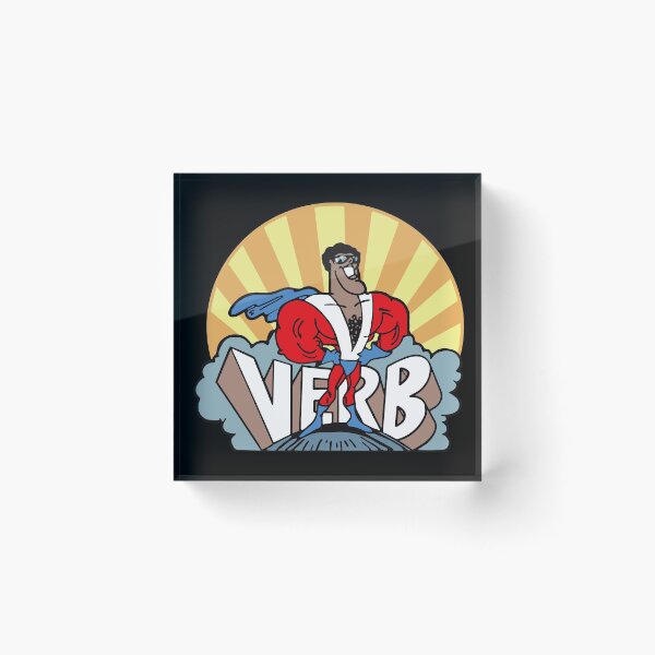 Item preview, Super Verb designed and sold by Alema Art.