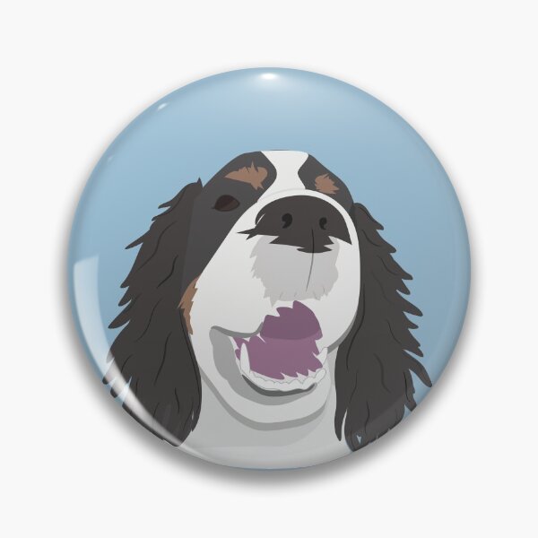 Item preview, Springer Spaniel Happy Face designed and sold by Tillowin.