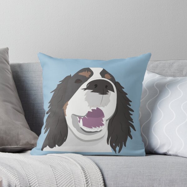 Item preview, Springer Spaniel Happy Face designed and sold by Tillowin.