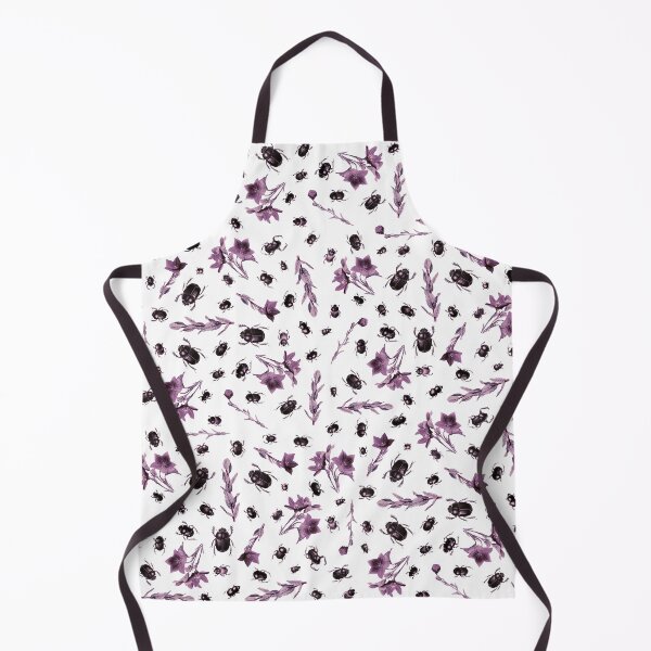Item preview, Scarabs and Plants Violet Pattern designed and sold by zazuzanta.