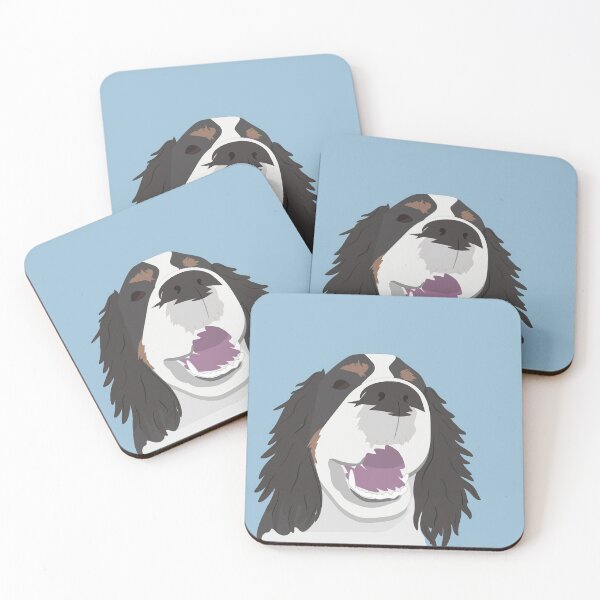 Item preview, Springer Spaniel Happy Face designed and sold by Tillowin.