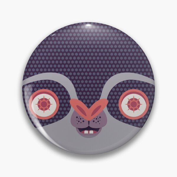 Item preview, Purple and Pink Sloth - Bolivianita Art - Graciela Mendez designed and sold by Graciela Mendez.