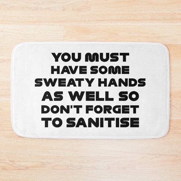Item preview, Don't Forget To Sanitise (Black) - Funny Ver. Radio designed and sold by FilipeFerreira.