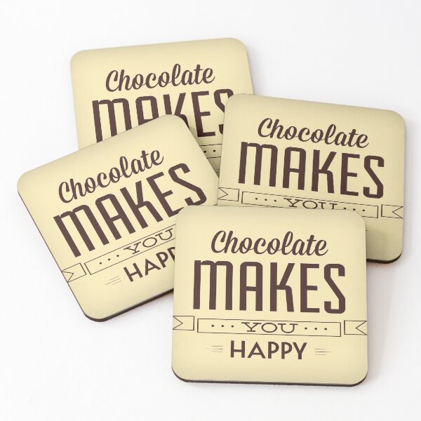 Item preview, Chocolate Makes You Happy designed and sold by AlteredAtelier.
