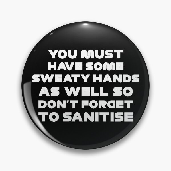 Item preview, Don't Forget To Sanitise (White) - Funny Ver. Radio designed and sold by FilipeFerreira.