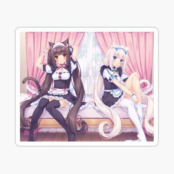 Join Chaos, we got Cat Girls! Acrylic Block for Sale by Skyao