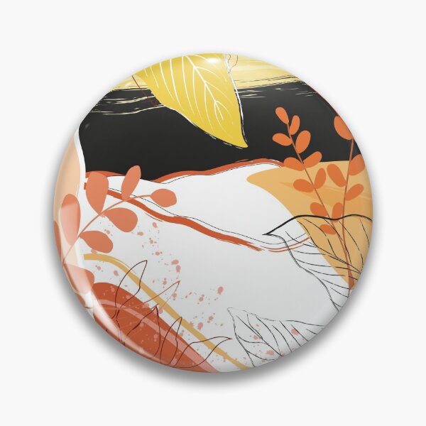 Item preview, Abstract lined leaf illustration designed and sold by Paula Murray.