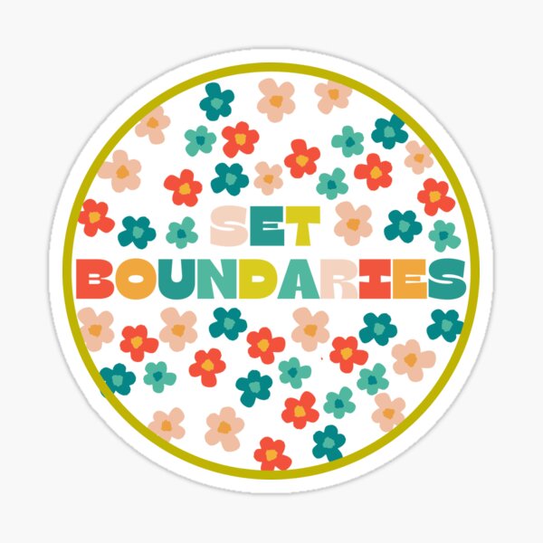 Item preview, Set Boundaries!  designed and sold by kenziestandlee.