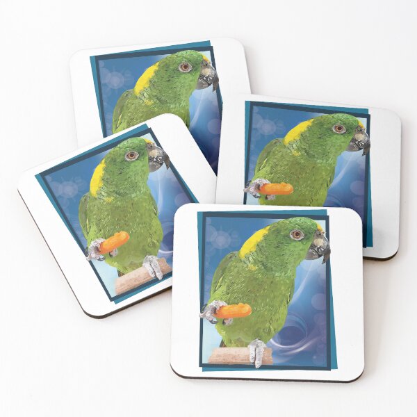 Item preview, yellow-naped parrot designed and sold by obscurite.