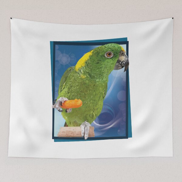 Item preview, yellow-naped parrot designed and sold by obscurite.
