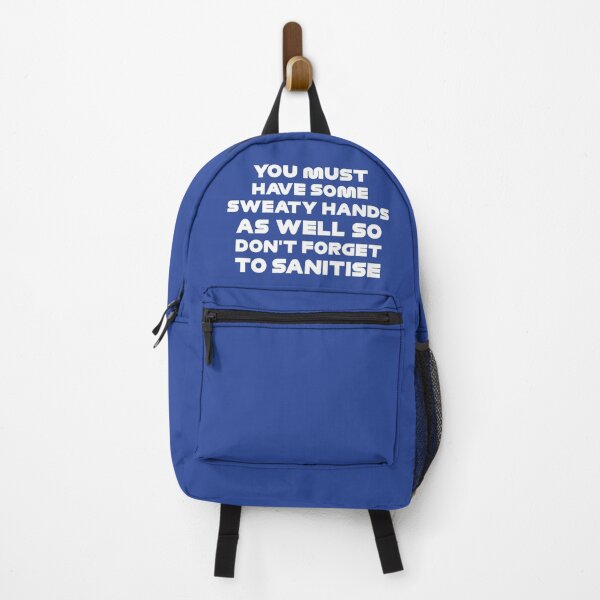 Item preview, Don't Forget To Sanitise (Blue BG) - Funny Ver. Radio designed and sold by FilipeFerreira.