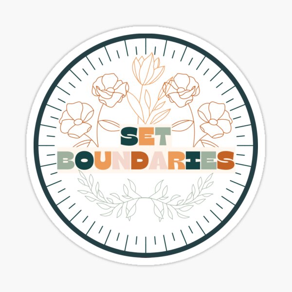 Item preview, Set Boundaries!  designed and sold by kenziestandlee.