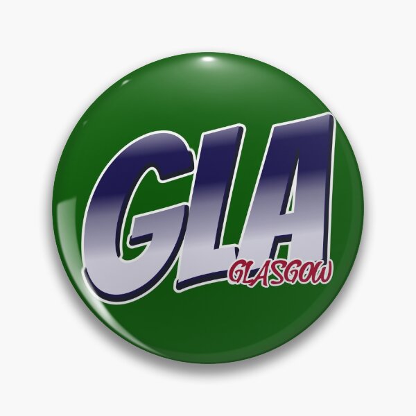 Item preview, GLA, Glasgow, IATA airport code.  designed and sold by MultistorieDog.