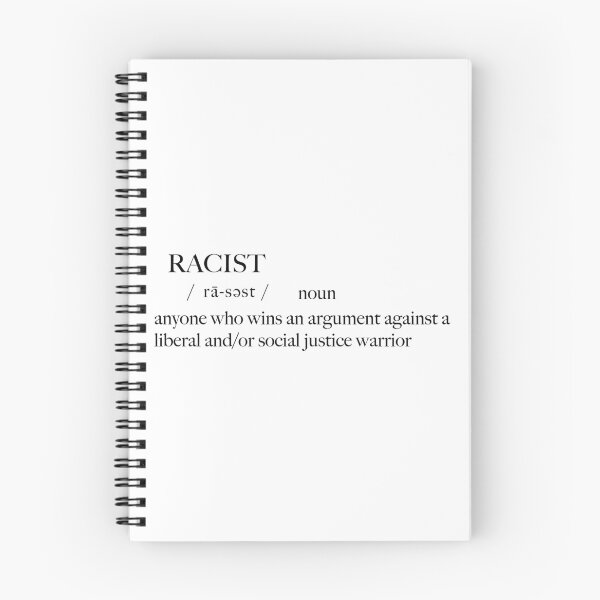 Item preview, Racist Definition - Anti Woke - Funny Conservative Stickers  designed and sold by WeAreRightStore.