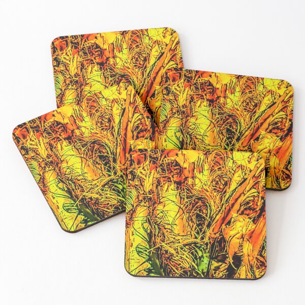 Item preview, Palm Peeling Bark Sunset Orange designed and sold by Designs By YL.