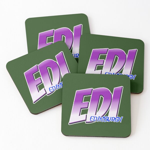 Item preview, EDI, Edinburgh, IATA airport code.  designed and sold by MultistorieDog.