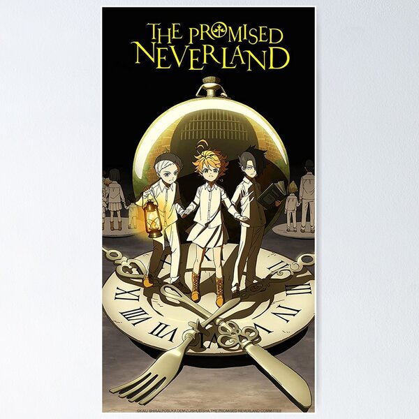 The Promised Neverland Emma Norman Ray Anime Wall Art Home Decor - POSTER  20x30