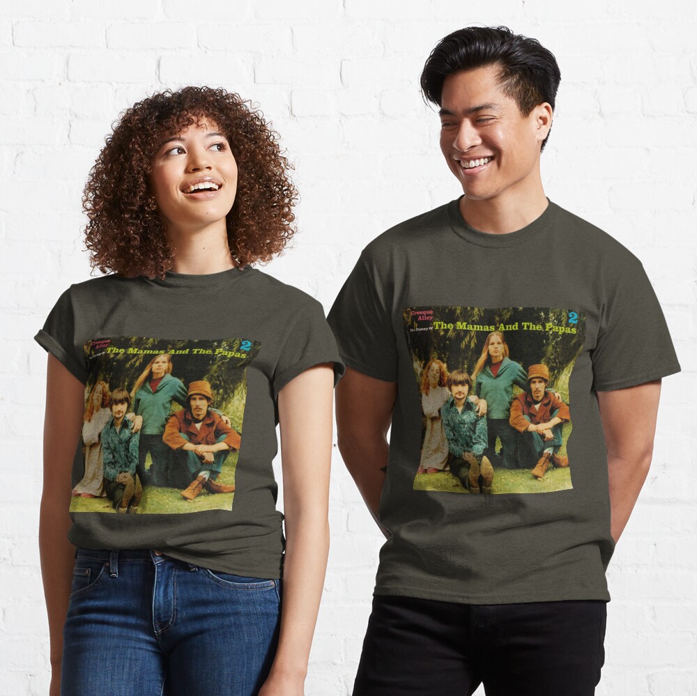 the mamas and the papas t shirt