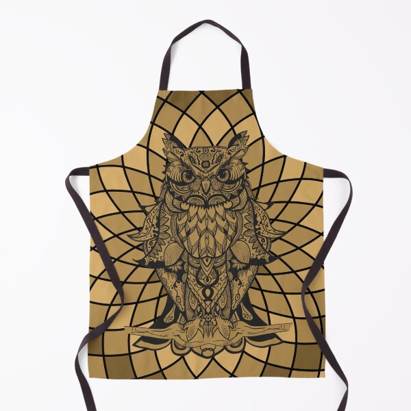 Item preview, Mandalas Dotted Owl Zentagle Mediation Dotten Pattern Art Therapy Radial designed and sold by KLINESTORE.