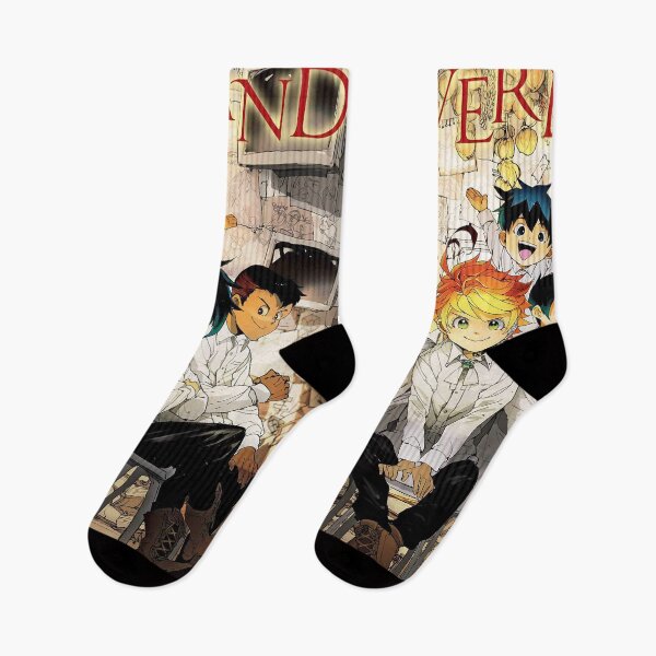 Item preview, The Promised Neverland Emma and Ray Spread #1 designed and sold by thePeachPit.