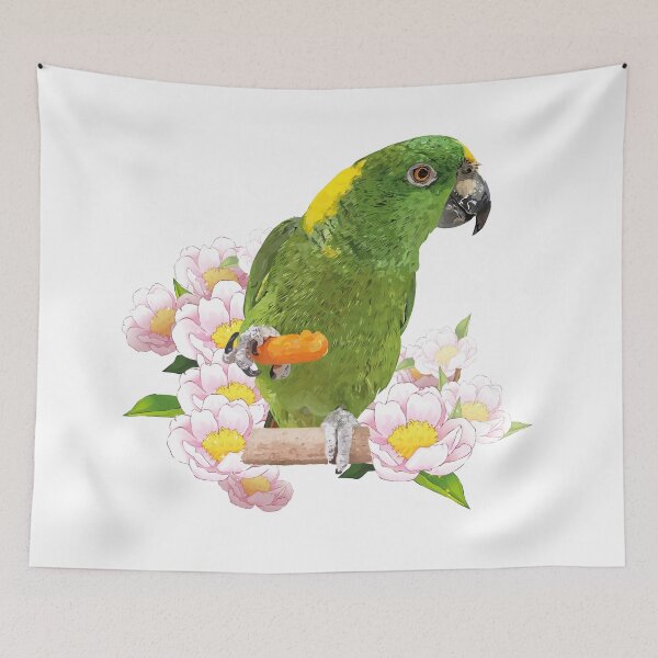 Item preview,  yellow-naped parrot designed and sold by obscurite.