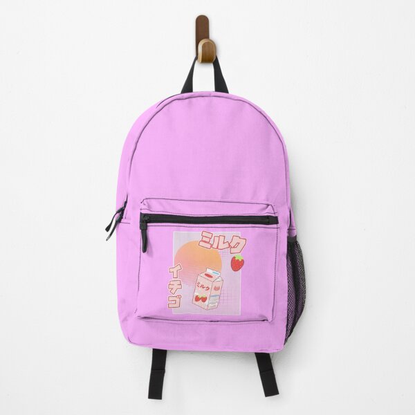 Item preview, Strawberry Milk Ichigo Miruku Kawaii Aesthetic Chibi Pastel Gift designed and sold by VaporwaveAnime.