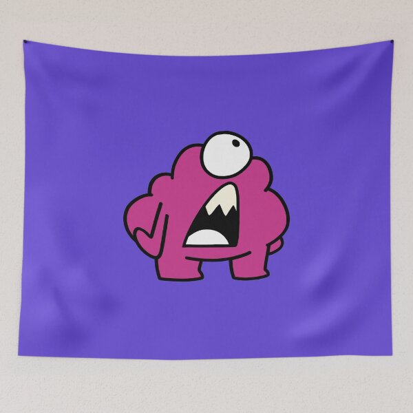 Item preview, Josh The Red Amused Monster designed and sold by monsterino.