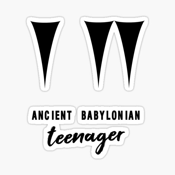Item preview, 62 year old Ancient Babylonian Teenager designed and sold by debzydesign.