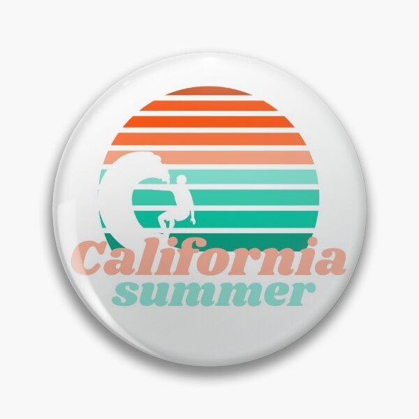 Item preview, California summer - Vintage retro Cali design. designed and sold by SimplePlain.