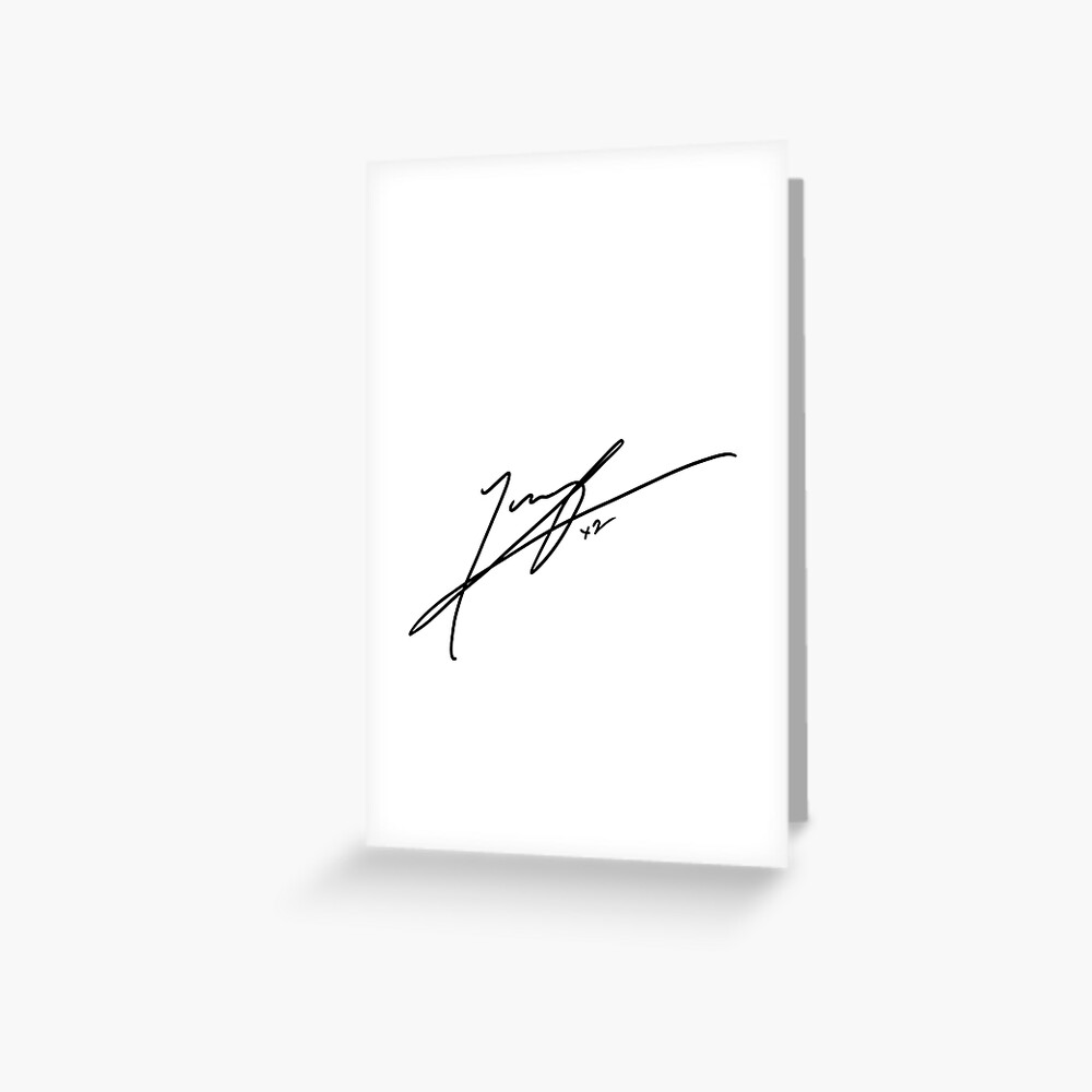 Liu Yangyang Signature - NCT / WAYV