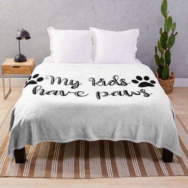 Item preview, My Kids have paws designed and sold by StickersbyVW.